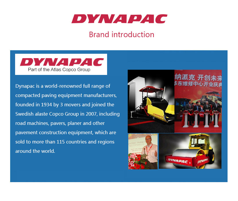 Dynapac CC524 touch screen