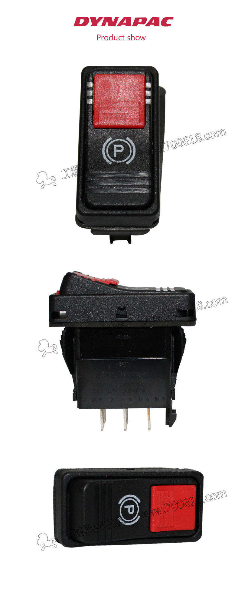 Dynapac CC524 Parking switch