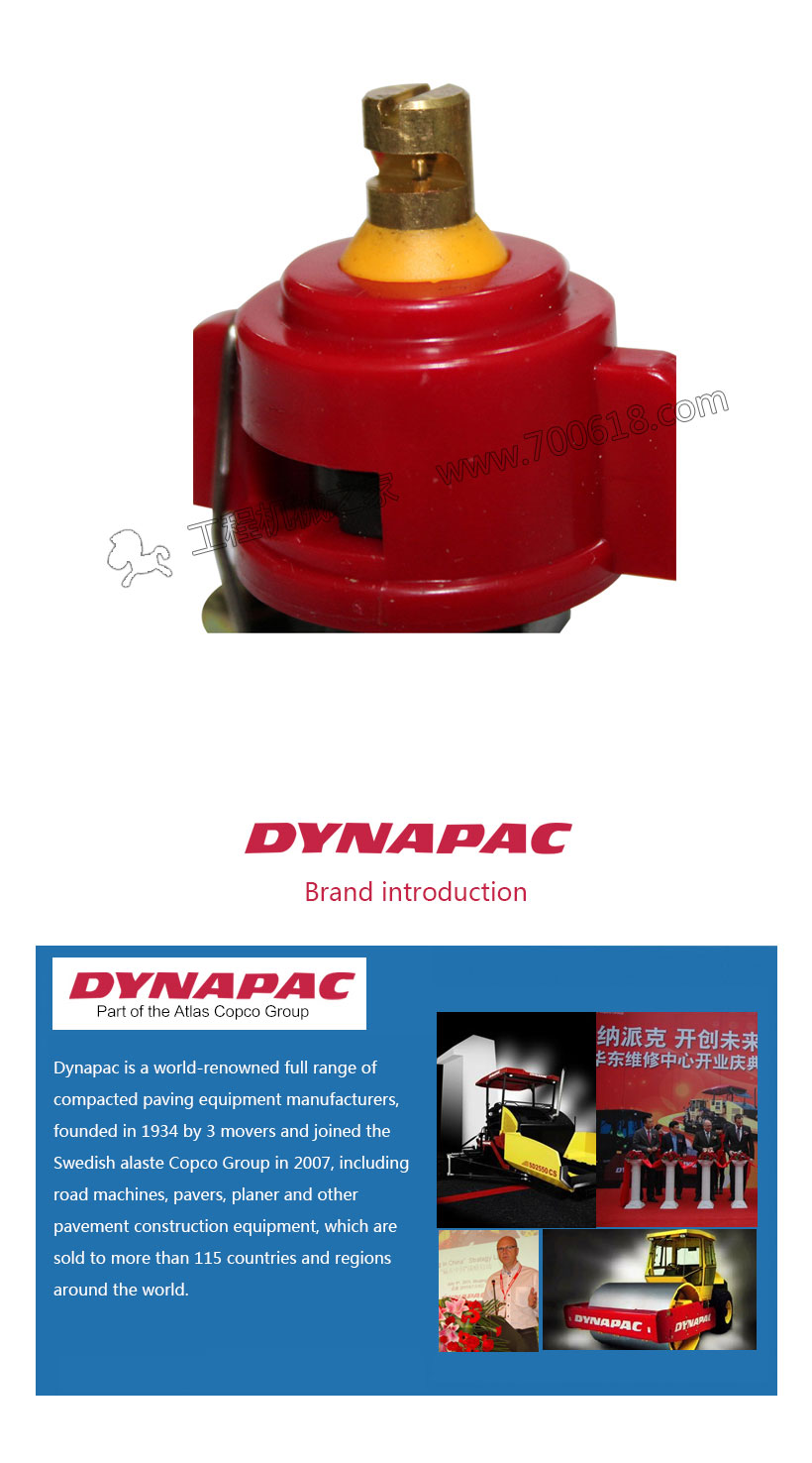 Dynapac CC622 spray nozzle