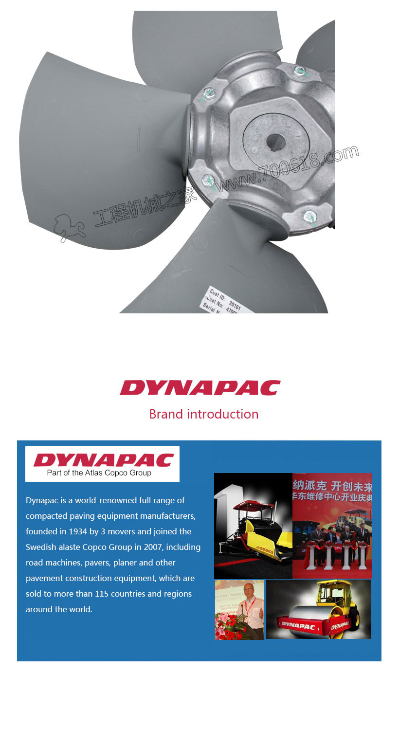 Dynapac Roller fan