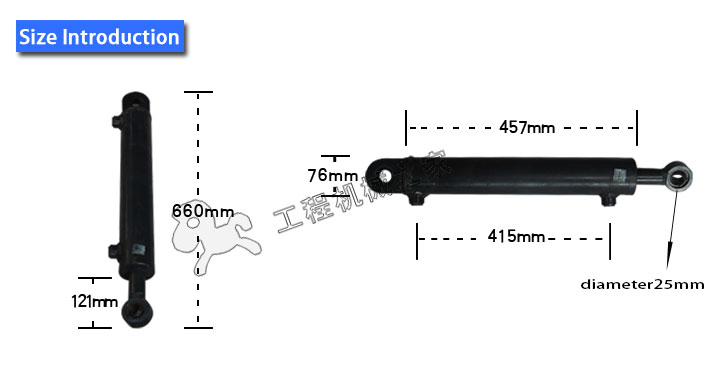 DYNAPAC f141 Bunker Cylinder