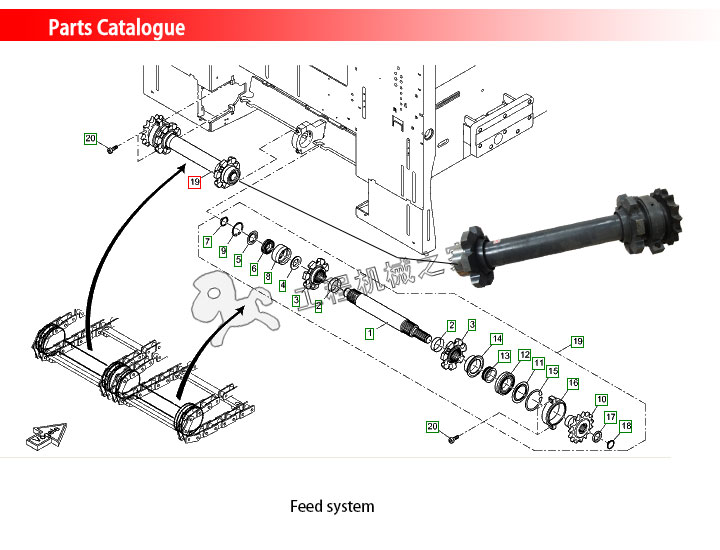 1800-2 Driving shaft  