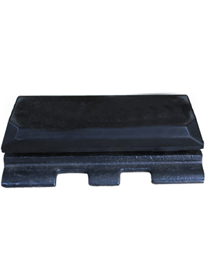 ABG325Split double hole pedrail plate