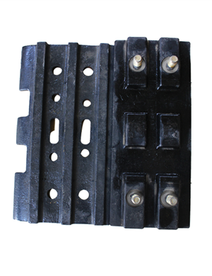 ABG325Split double hole pedrail plate