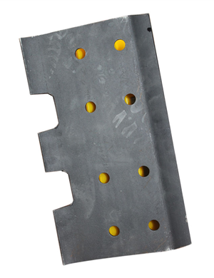  2500Split type track plate