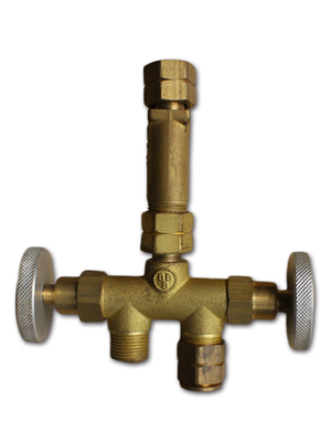 ABG universal gas heating reducing valve three way