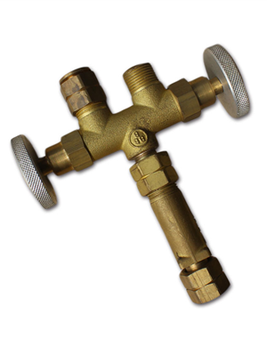 ABG universal gas heating reducing valve three way