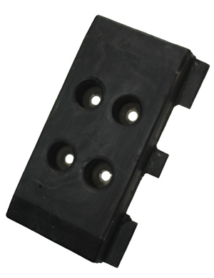  1800-2 Integral rubber track plate