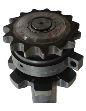  1800-2  scraper drive shaft assembly