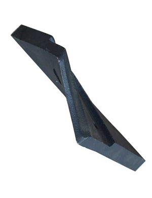 Dynapac F141 auger blade,left side			