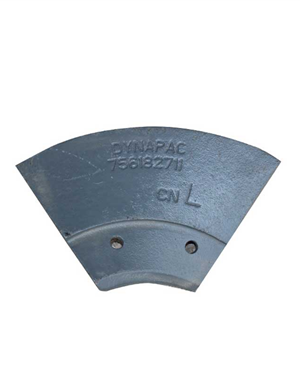 Dynapac F141 auger blade,left side			