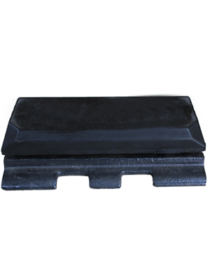 VOLVO ABG325 Rubber track pads with bolt on