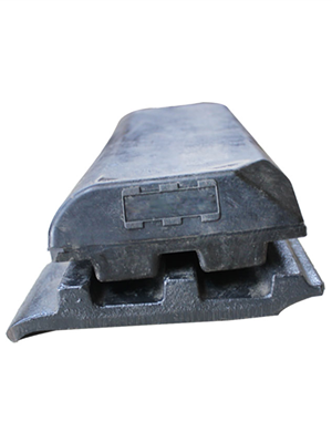 VOLVO ABG7820   Rubber track pads with bolt on