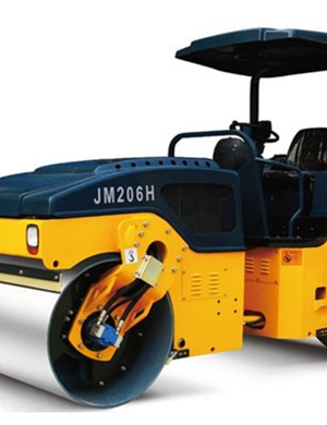 JM206H Full Hydraulic Tire Combined Vibratory Roller