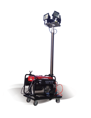 BMLV1000QA Hand push mobile lighting vehicle