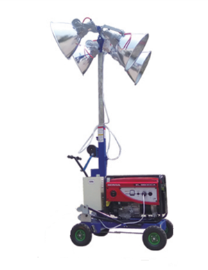 BMLV1000QA Hand push mobile lighting vehicle