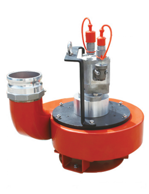 Placement type Hydraulic slurry pump