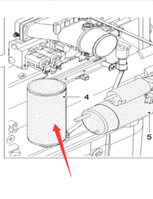  Milling Machine Regenerator Parts Oil-water Separator Filter Element Part No.2111170