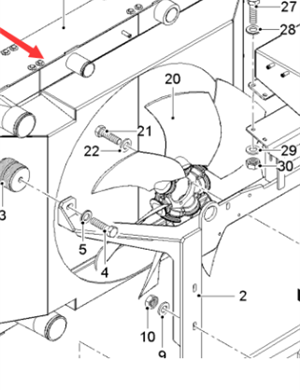  modular radiator part number 2324714