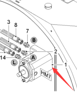  milling machine fan motor part number 190138