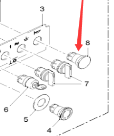  milling machine front element part number 144270