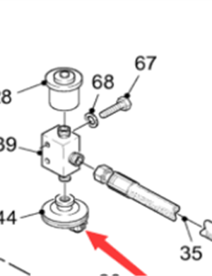  milling machine exhaust bellows part number 123649