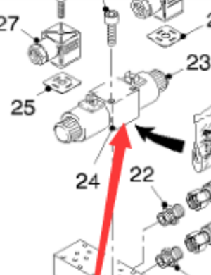  milling machine solenoid part number 100155