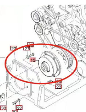  milling machine hydraulic pump drive coupling part number 2105207