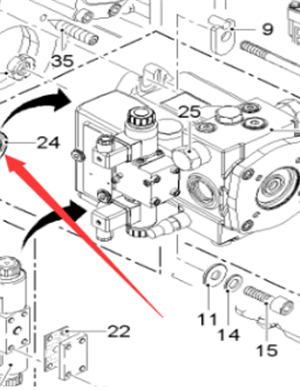  milling machine traveling pump oil seal part number 78164