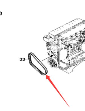  Milling Machine Engine Belt Part Number 162119