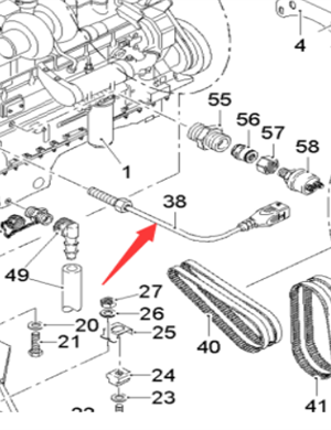  Milling Machine Speed Sensor Part Number 120680