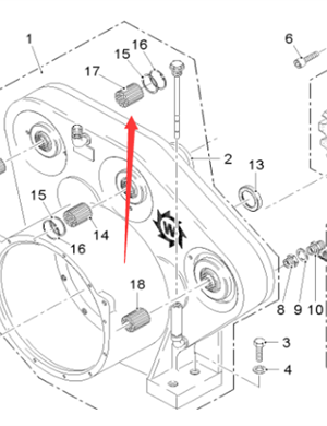  Milling Machine Transfer Case Coupling Shaft Tooth Part No. 43879