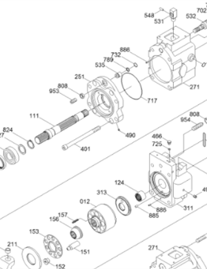 31qa-10010 Hyundai Pump Assy For Crawler Excavator R360lc9 R380lc9a R380lc9dm R380lc9mh R430lc9 