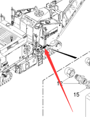  Pavement Milling Machine Right Control Unit Part No. 198410