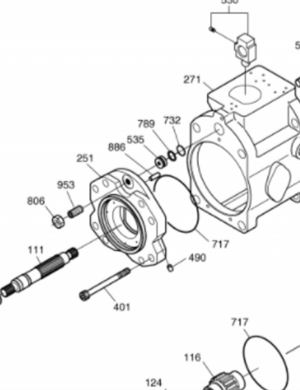 K5V140DT 401-00424C Piston Hydraulic Pump DH300-7