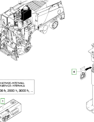  Road Milling Machine Hydraulic Maintenance Package Part Number 172347