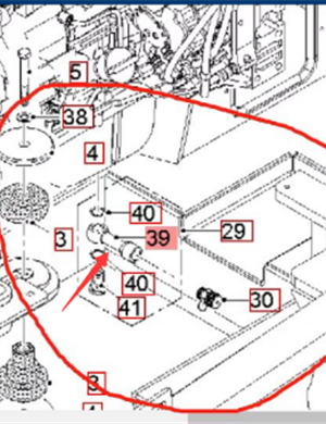  Road Milling Machine Adapter Part Number 2556599