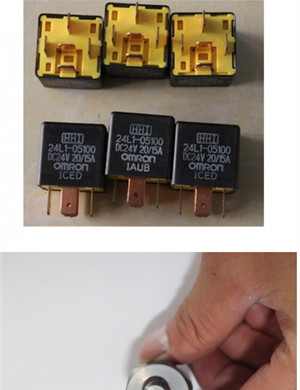 Excavator Spare Parts Relay   24L1-05100 For  With 3 Pulgs  