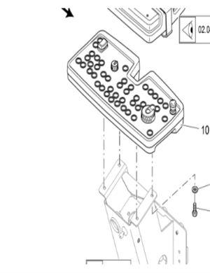 V ö gel paver console part number 2304865