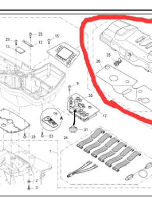 V ö gel paver console guard part number 2028417