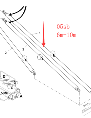 Vö pavers   Screed support bar part number 2312503