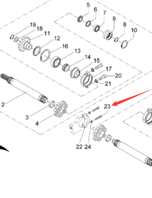 Vö Paver    Tightening bolt part number 9516380912