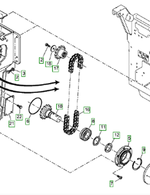 Vö Paver  Tensioner pin part number 9510421481