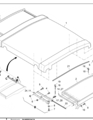 Vö Paver  Ceiling Assembly Part No. 2036741