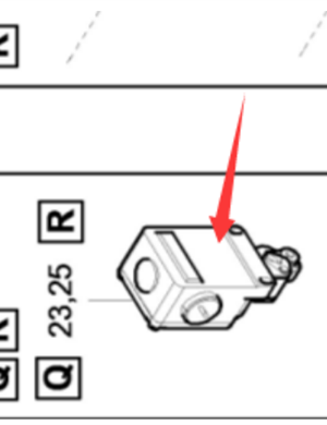 DYNAPAC Left Scraper Level Potentiometer Part Number 4812031044