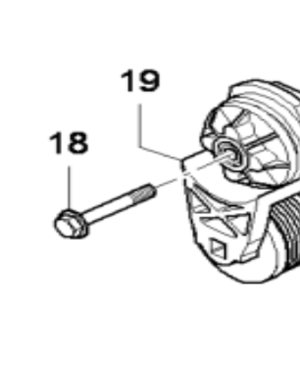 DYNAPAC engine belt tensioner part number D966684600