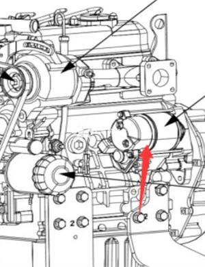 Roller accessories maintenance starter part number 4812160092