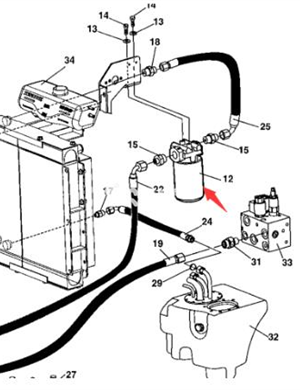 Liquid filter part number 4700387277