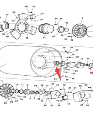 Vibration bearing part number 4700388089