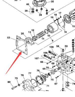  Walking pump gasket part number 936561